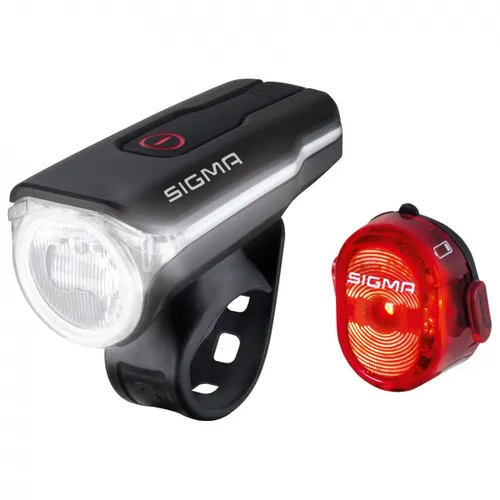 Sigma Sport - Aura 60 USB K-Set - Fietslampenset zwart