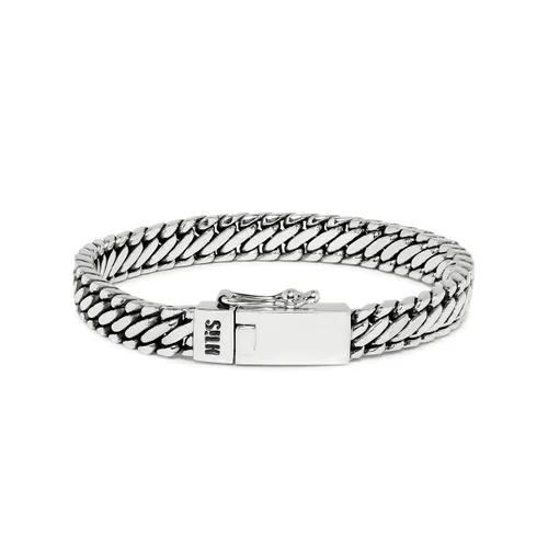 SILK Jewellery - Zilveren Armband - Bold - 195.22 - Maat 22