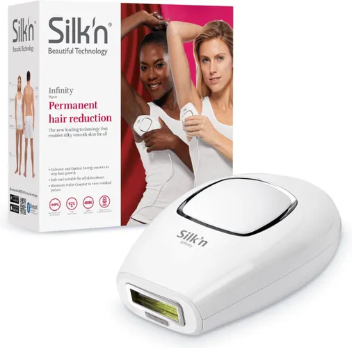Silk'n Ontharingsapparaat - Infinity - IPL - voor alle huidskleuren - Wit
