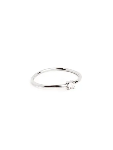 SINGULARU - Ring Single Spark zilver - ring van 925