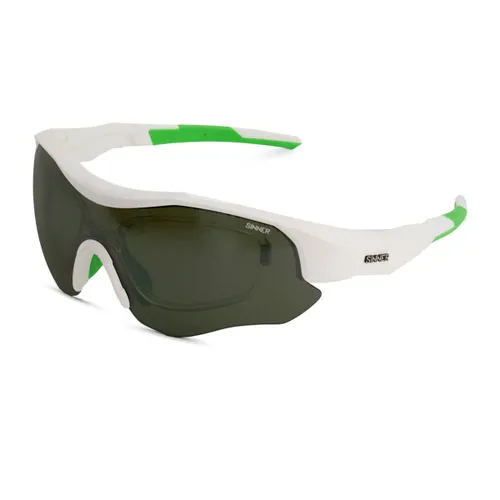 Sinner Triple zonnebril - Wit groen - Golf lens