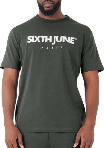 Sixth June Essentials Embroidered Logo T-shirt Mannen
