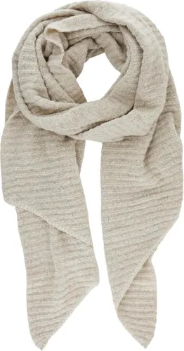 Sjaal (fashion) Pcpyron Structured Long Scarf Noos 17105988 Whitecap Gray