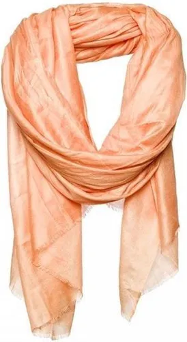 Sjaal oranje - 100% modaal - in diverse effen kleuren