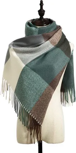 Sjaal - Scarf - 180 x 70cm - Groen