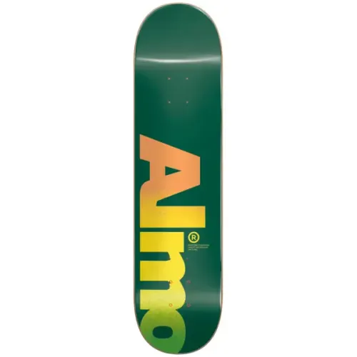 Skateboard Deck Almost Fall Off Logo Hyb (8.25" - Groen)