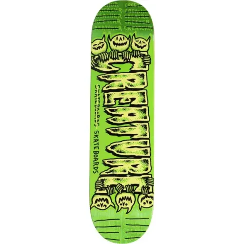 Skateboard Deck Creature Psycho Logo (8.25" - Groen)