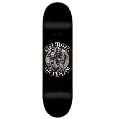 Skateboard Deck Flip Glifberg (8" - Thor Black)