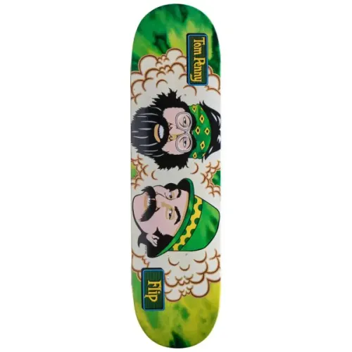 Skateboard Deck Flip Penny Toms Friends (8.25" - Green)