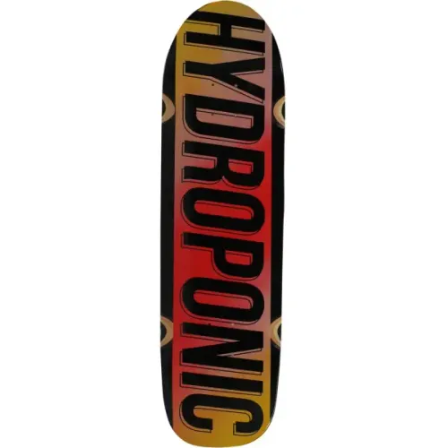 Skateboard Deck Hydroponic Pool Shape (8.75" - Degrade Orange/Red)