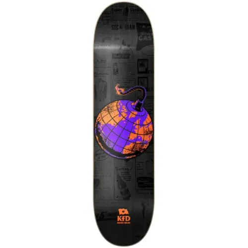 Skateboard Deck KFD Premium Bomb (8" - Red)