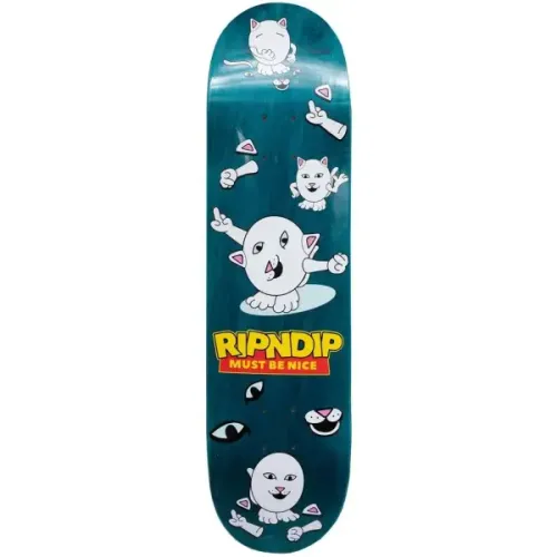 Skateboard Deck RIPNDIP Nerm Story (8.25" - Blauw)