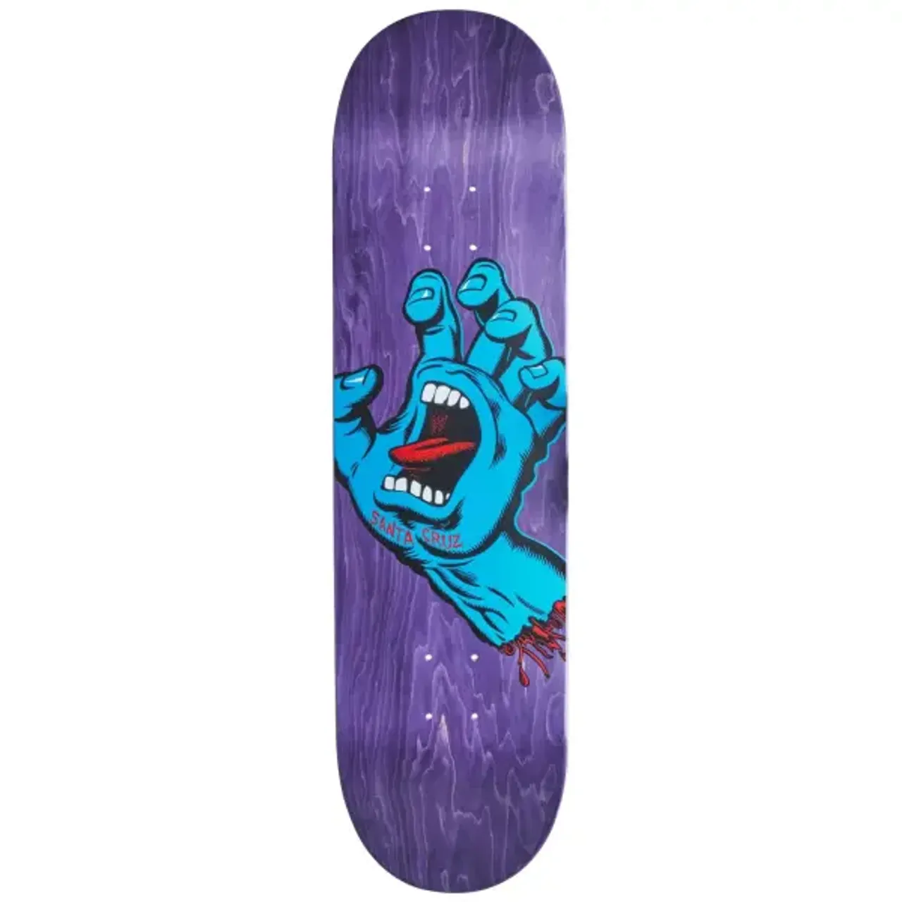 Skateboard Deck Santa Cruz Screaming Hand (8.375" - Paars)