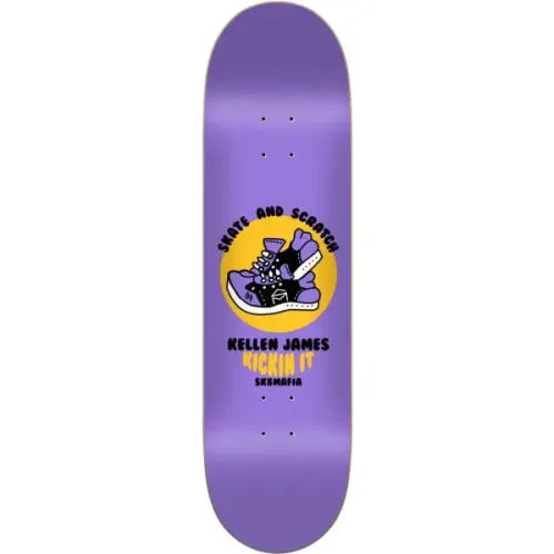 Skateboard Deck Sk8mafia Skate & Scratch (8.6" - Kellen James)