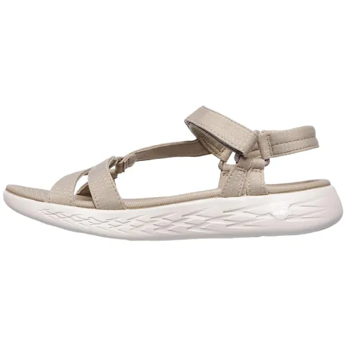 Skechers 15316, outdoor sandalen voor dames, Beige