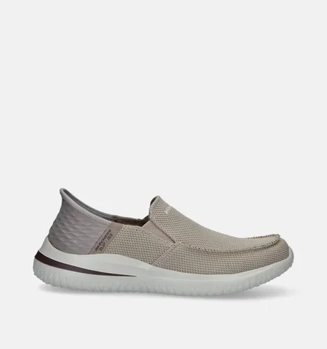 Skechers Delson 3.0 Cabrino Taupe Slip-ins