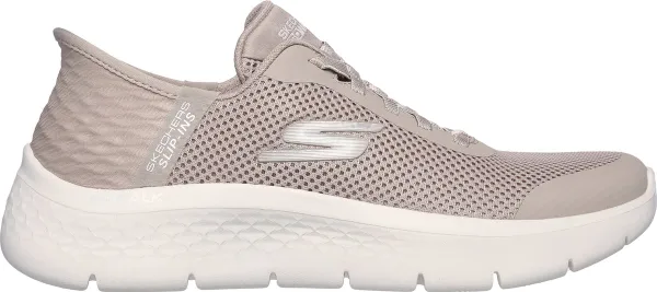 Skechers Go Walk Flex - Grand Entry Dames Instappers - Taupe