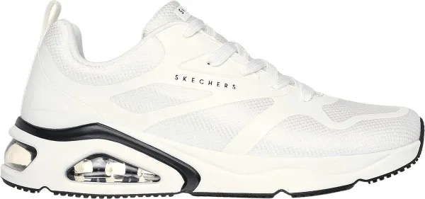 Skechers Tres-Air Uno -Revolution-Airy Heren Sneakers - Wit