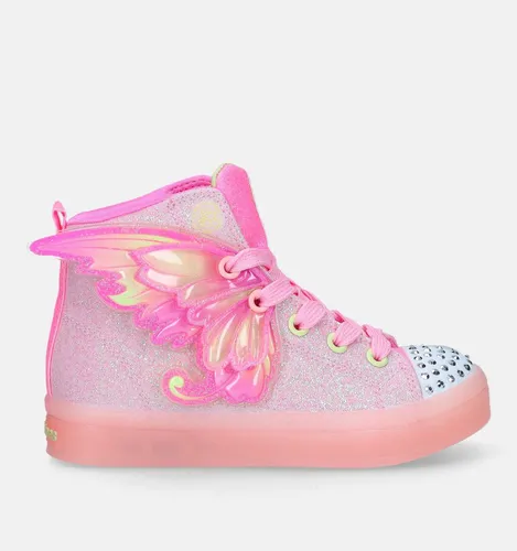 Skechers Twi-Lites 2.0 Twinkle Wishes Music Roze Sneakers