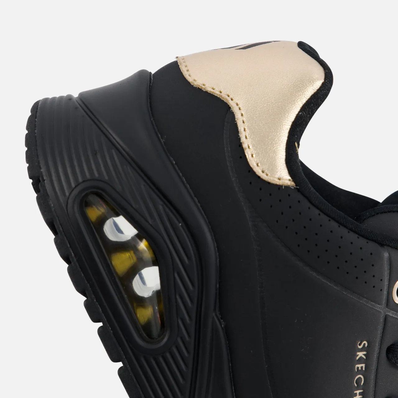 Skechers Uno Golden Air Sneakers zwart