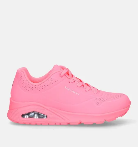 Skechers Uno Stand On Air Roze Sneakers