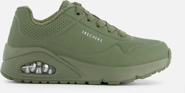 Skechers Uno Stand On Air Sneakers groen Textiel