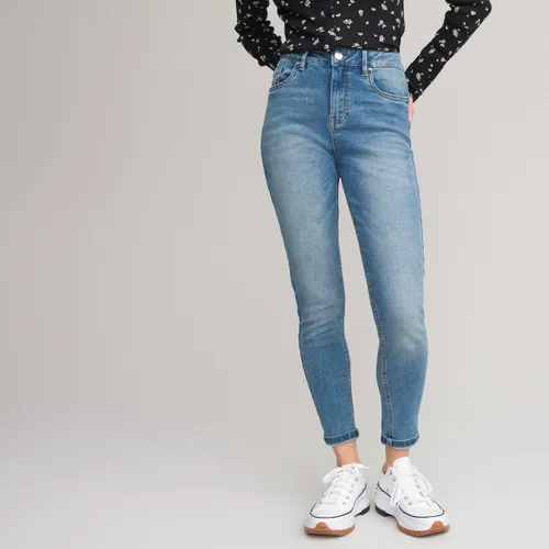 Skinny jeans met hoge taille