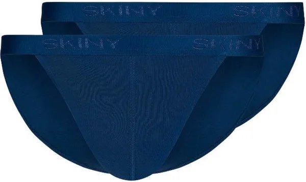 Skiny Tanga - 2 Pack 0369 Blue