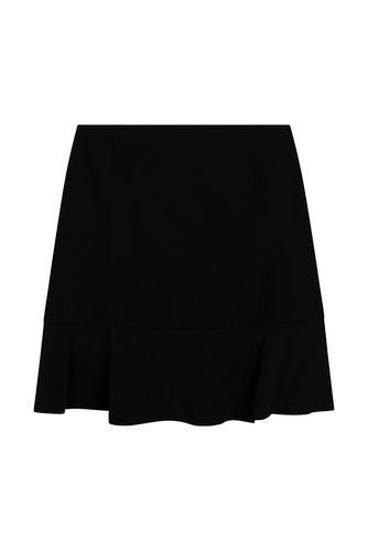 Skirt Crepe Viscose Blend Black