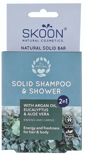 Skoon Solid Shampoo & Shower Bar 2-in-1
