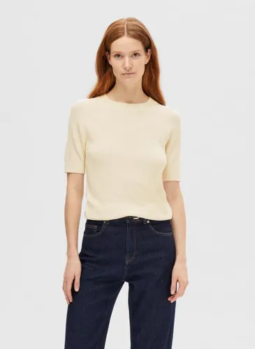 Slfelinna New Ss Knit Top Noos by Selected Femme