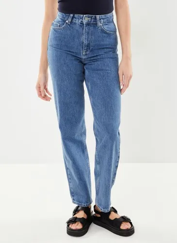 Slfkate-Marley Hw Mid Blu Straight Jeans by Selected Femme