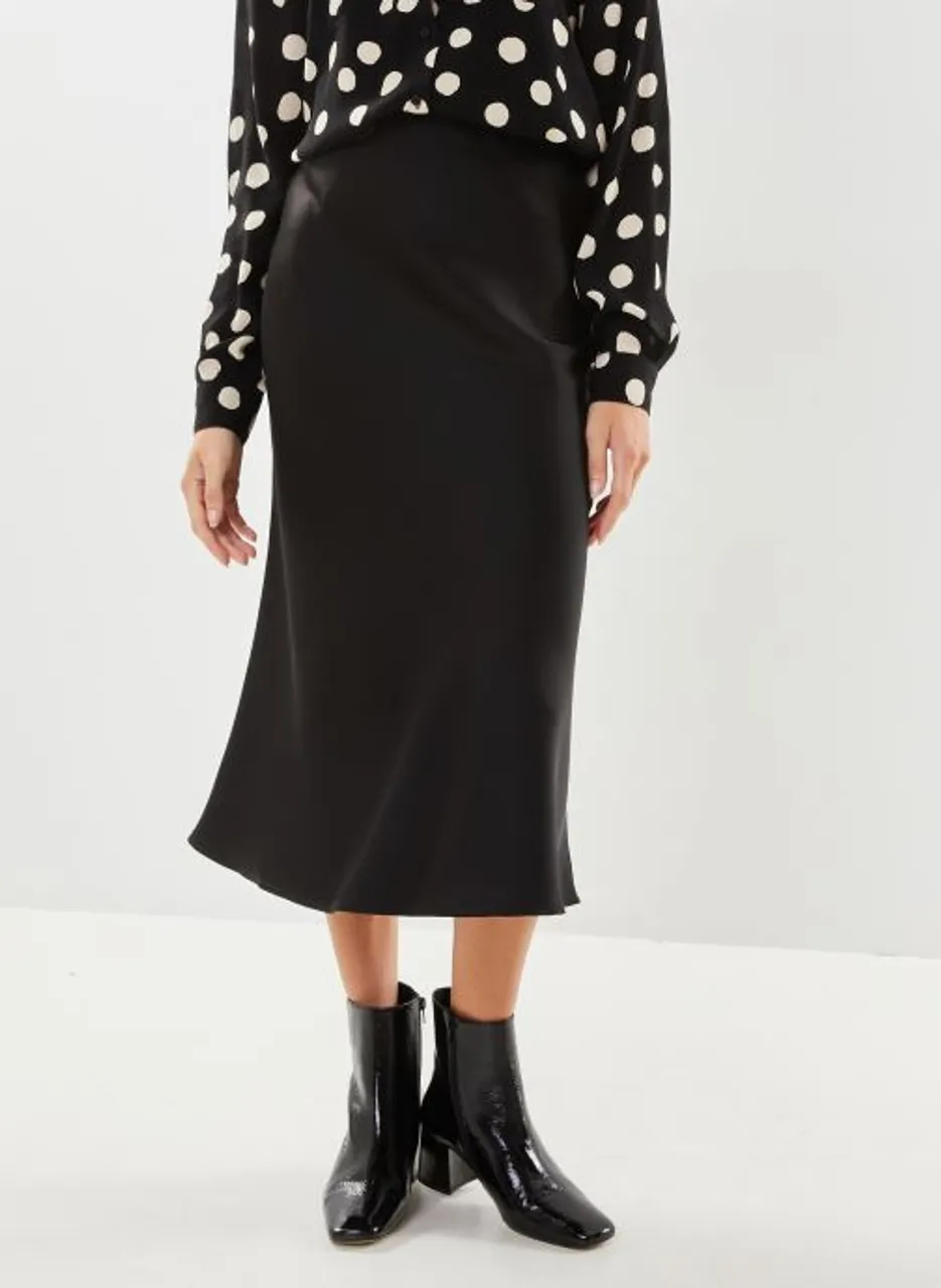 Slflena Hw Midi Skirt Noos by Selected Femme