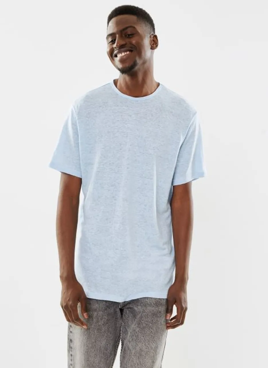 SLHBET LINEN SS O-NECK TEE by Selected Homme