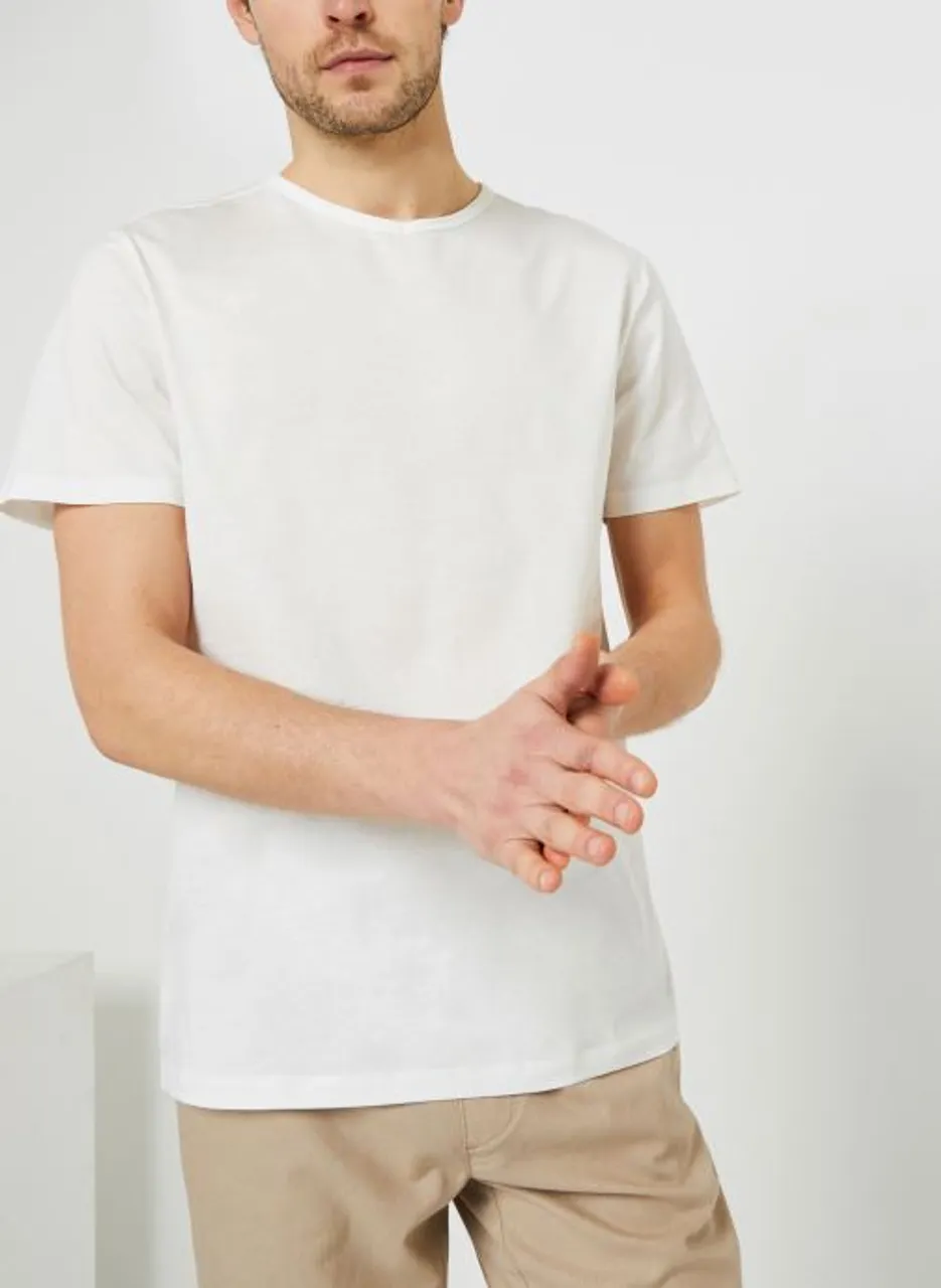 Slhfrank Merc Ss V-Neck Tee B by Selected Homme