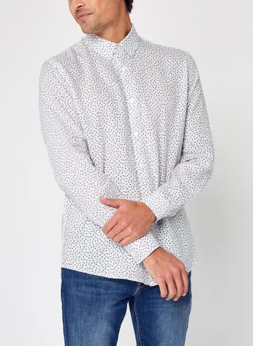 Slhregkylian-Linen Shirt Ls Aop B by Selected Homme