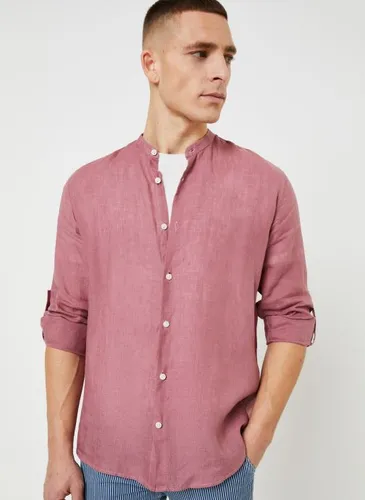 Slhregkylian-Linen Shirt Ls Band B by Selected Homme