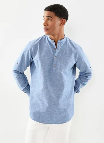 Slhregnew-Linen Shirt Tunic Ls Band by Selected Homme