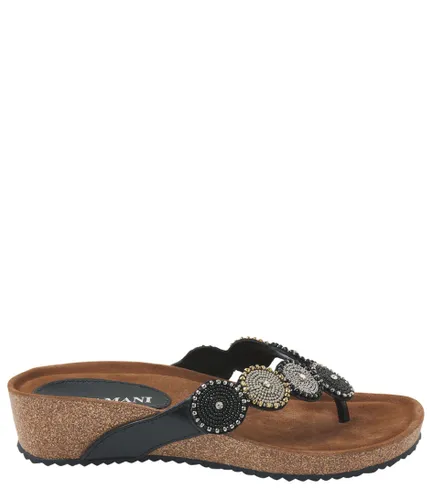 Slippers Beads Wedge