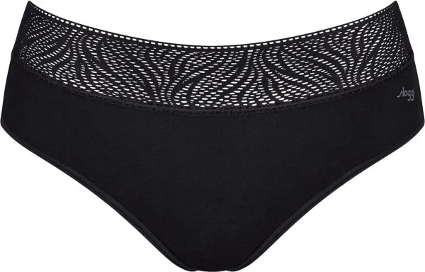 Sloggi 2-pack Menstruatie ondergoed medium - period pant hipster - DS10213208 / 30107758 - Zwart