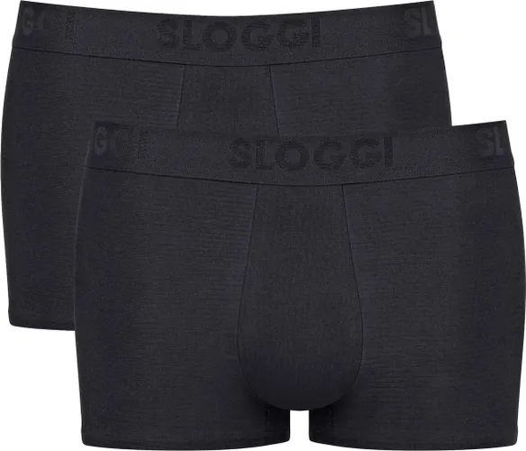Sloggi Men FREE Evolve Hipster - heren boxershort korte pijp (2-pack) - zwart