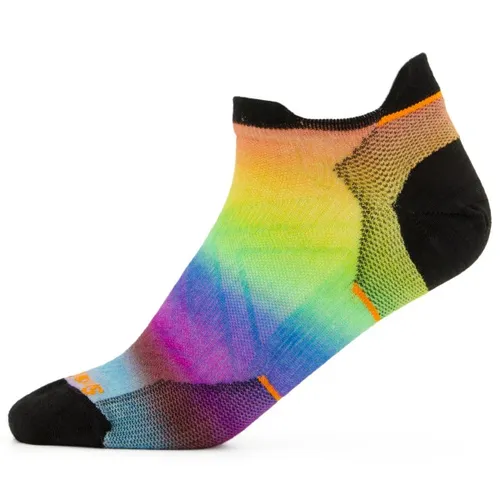 Smartwool - Run 0 Cushion Pride Rainbow Print Low Ankle Socks - Hardloopsokken