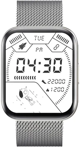 Smarty 2.0 SW033F Uniseks smartwatch roestvrij staal metaal