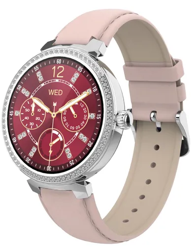 SMARTY2.0 - Smartwatch SW062B – roze/rood –