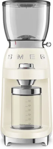 SMEG CGF11CREU - Elektrische koffiemolen - Crème - 30 maalstanden