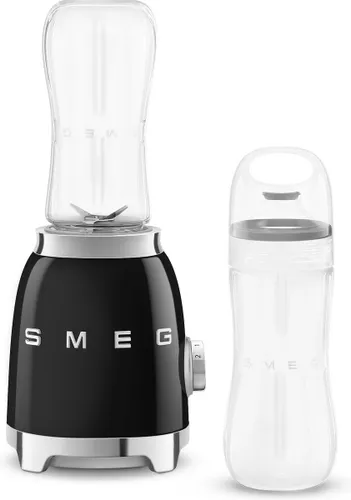 SMEG PBF01BLEU - Personal blender - Zwart - 600 ml - 300W - Jaren '50