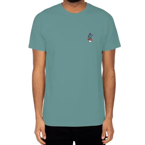 Smokey Emb T-shirt Blue Berryl - M