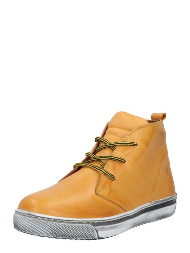 Sneakers hoog  geel