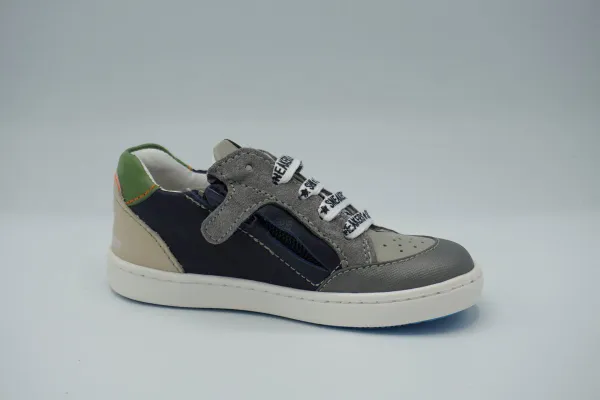 Sneakers | Jongens | GREY MARINO | Leer | Shoesme |