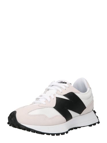 Sneakers laag  crème / zwart / wit
